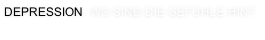 depression- wo sind die gefühle hin?